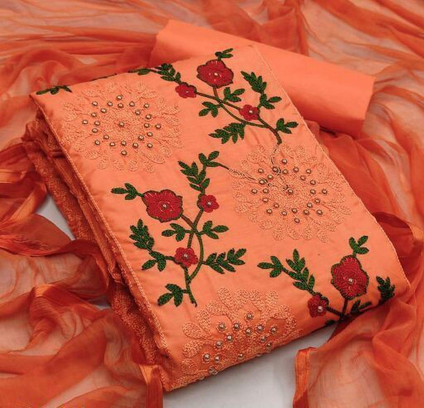 cotton dress materials below 1000