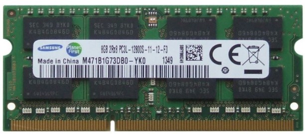 Samsung 8 GB SO DIMM de memoria RAM PC3 8500S Dual-channel Kit DDR3 1066 mhz 2 x 4 GB 