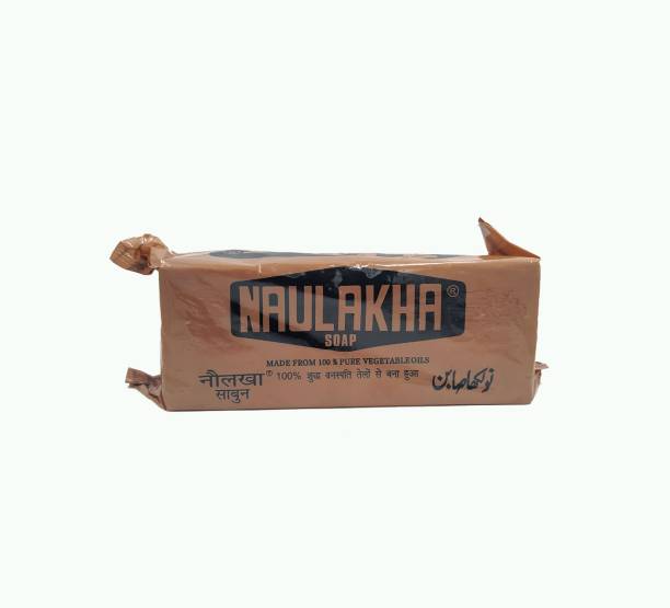 Naulakha NATURAL VEGETABLE OIL SOAP, WASHING BAR PACK OF 1, 1000 GRAMS Detergent Bar