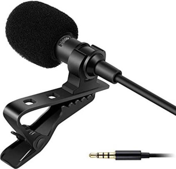 Giffy ™ Clip-on Black 3.5mm Hands-free Collar Mic Recording , Microphone Microphone