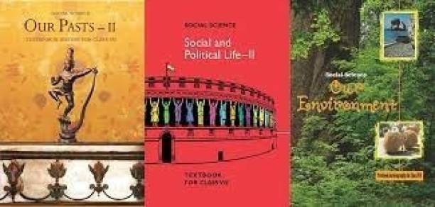 Combo Of 3 Books Of SOCIAL SCIENCE For Class 7 NCERT( HISTORY, GEOGRAPHY, CIVIICS) NCERT