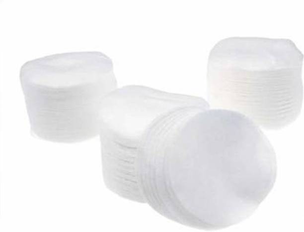 FOZZBY Round Cotton Pads For Face & Eyes Embossed PAC (50 Units)