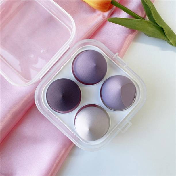 BELLA HARARO Elastic Soft 4in1 Makeup Perfecting Sponge Puff Beauty Blender with Storage Box