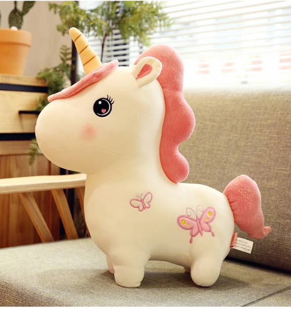 RDA BUSINESS COLLETION world Premium Quality Unicorn Stuffed Animal Toy, Soft Plush Stuffed Toys,  - 35 cm