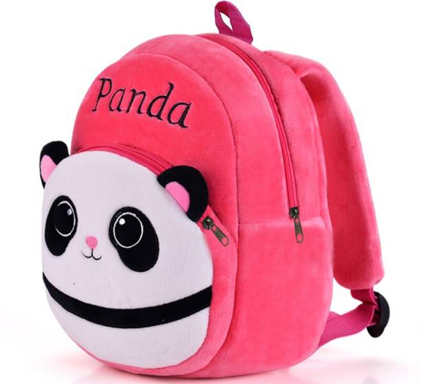DZert Kids School Bag Panda Soft Plush Backpacks Cartoon Baby Boys/Girls Plush Bag
