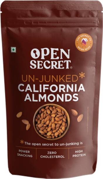OPEN SECRET Premium Californian | 100% Natural|Tasty, Crunchy| Immunity Boosting Nuts Almonds