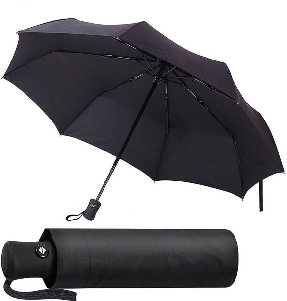 rdh Classic Folding Automatic Umbrella for Rain or Sun UV Protection Umbrella