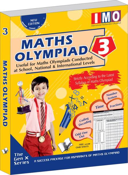 International Maths Olympiad - Class 3(With OMR Sheets)