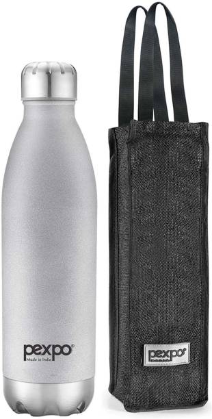 pexpo Stainless Steel Vacuum Insulated Flask, 24Hrs Hot & Cold, ELECTRO, MADE IN INDIA 1500 ml Flask