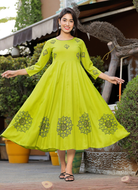 flipkart par frock suit
