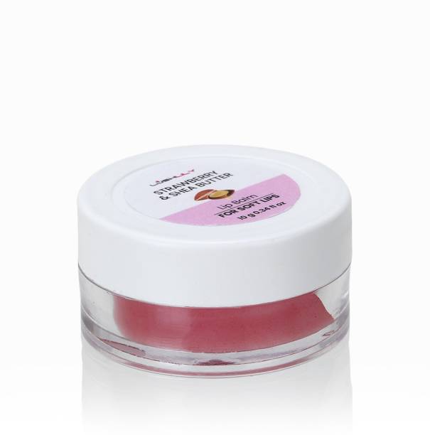 lushlily Strawberry & Shea butter Lip Balm for healthy, pouty lips. Strawberry & Shea butter Lip Balm