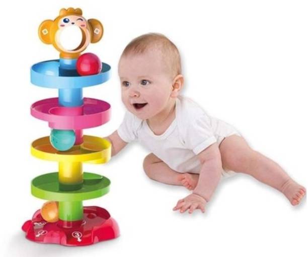 Tripple Ess Roll ball Toy for Infants