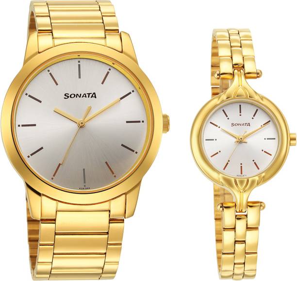 Sonata Couple Watches Buy Sonata Couple Watches online at Best Prices