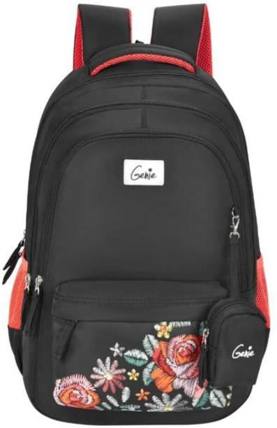 Genie Edge Black 19 Inch School Bag or Backpack 36 L Backpack