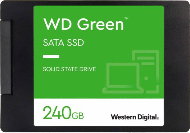 WESTERN DIGITAL WD Green SATA 240 GB Desktop, Laptop Internal Solid State Drive (SSD) (WDS240G3G0A)