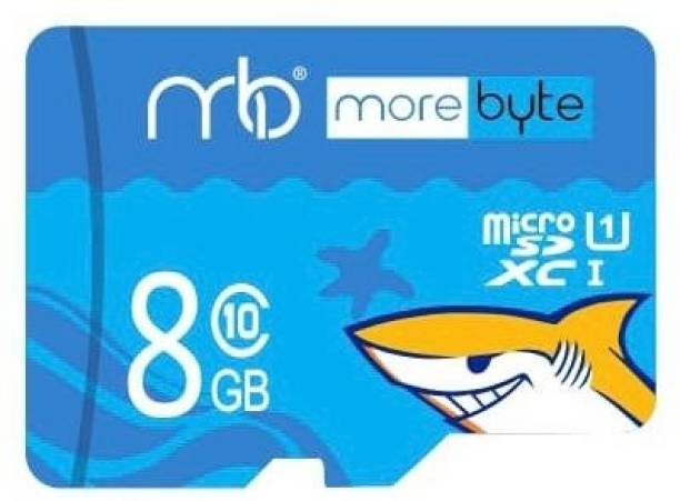 MOREBYTE Shark 8 GB SDXC UHS-I Card Class 10 1400 MB/s  Memory Card