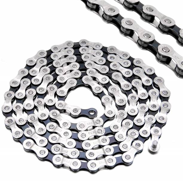IndiaLot Bicycle Cycle Shifting Chain for 8/7/6 Speed 116 Links Pedal