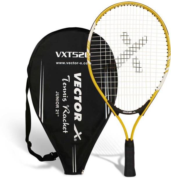 VECTOR X VXT-520-21-YLW-3/4 Yellow Strung Tennis Racquet