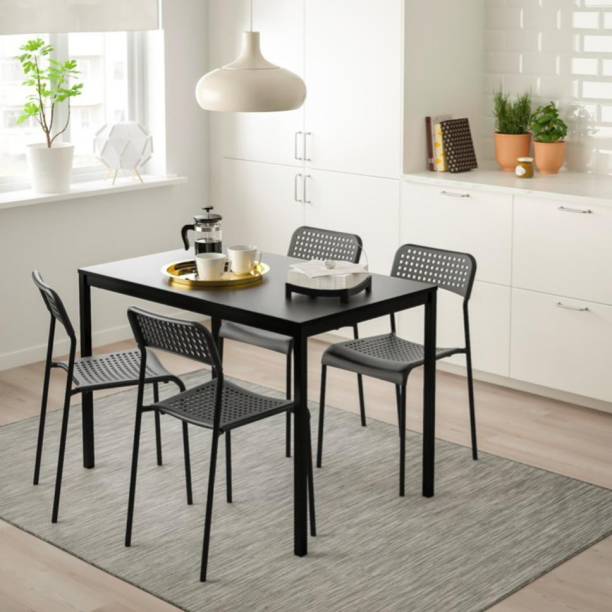 IKEA Tareo Metal 4 Seater Dining Set