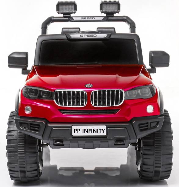 PP INFINITE BMW 12V Electric Ride On Jeep For Kids With...