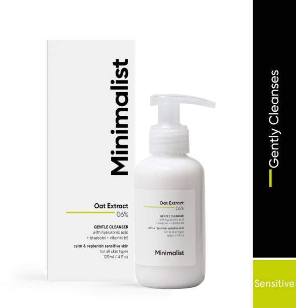 Minimalist 6% Oat extract gentle cleanser with hyaluronic acid for sensitive skin Face Wash