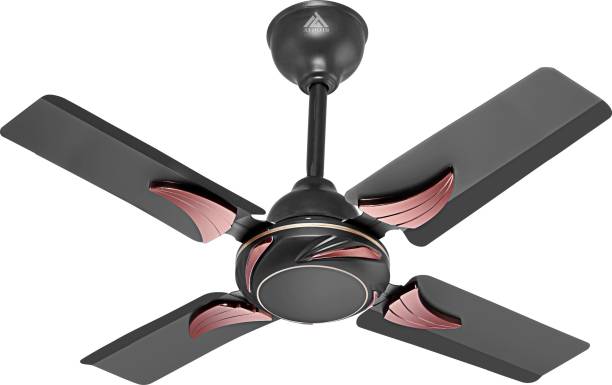 Athots Catus Ultra High Speed 24 Inch Smocked Brown 600 mm Anti Dust 4 Blade Ceiling Fan