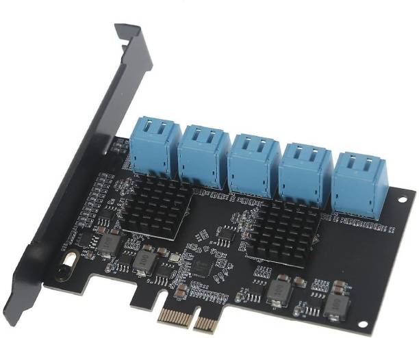 Tobo NVIDIA PCI-E 1X to SATA 3.0 Expansion Card 10 Full...