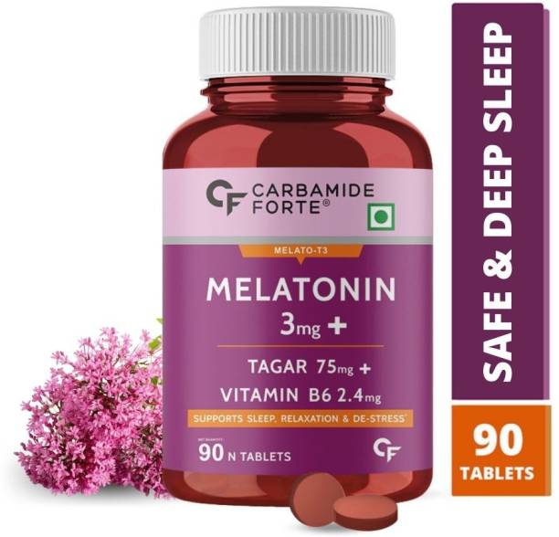 CF Melatonin 3mg with Tagara 75mg Sleeping Aid Tablets