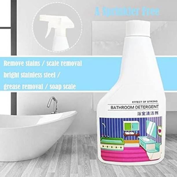 JANNAT IMPEX Bathroom Fitting Cleaner | Tap Cleaner Liquid Spray Tap Cleaner For Bathroom Fittings Hard Water Stain Remover (Pack of 1, 350 ML)