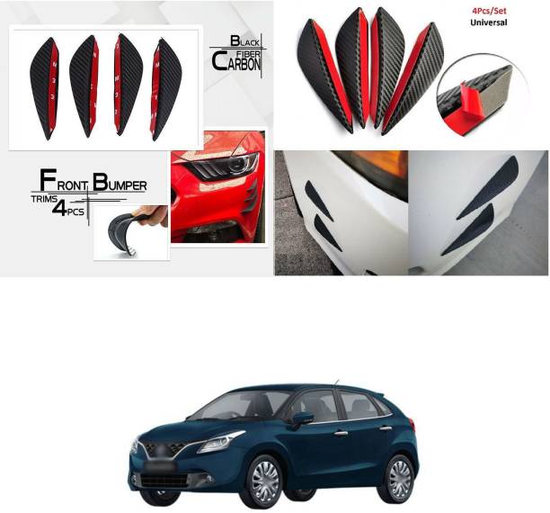 PECUNIA Scoops Hood Vents Air Intake Decor Cover Universal for Cars 358 Matte, Glossy Maruti Baleno Front Garnish