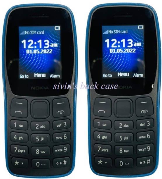 sivin's Back Cover for Nokia 105, Model 2022 year
