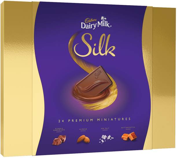 Cadbury Dairy Milk Silk Miniatures Chocolate Gift Pack Bars