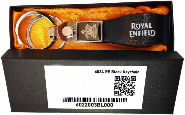 NSV Artificial Lather Royal Enfield Bike Key Chain