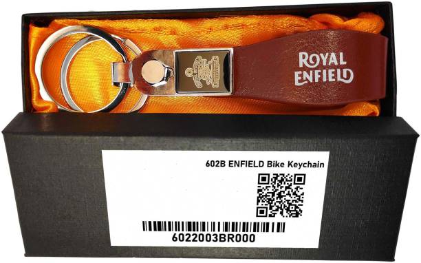 NSV Royal Enfield Bike Artificial Lather Key Chain