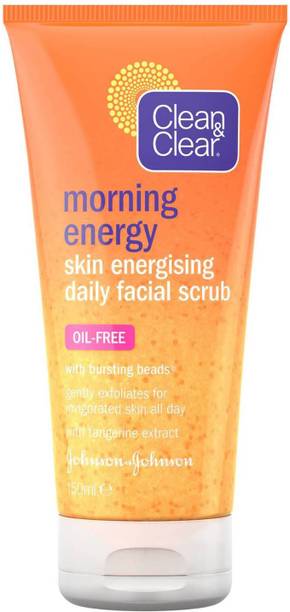 Clean & Clear Morning Energy Skin Energising Scrub  Face Wash