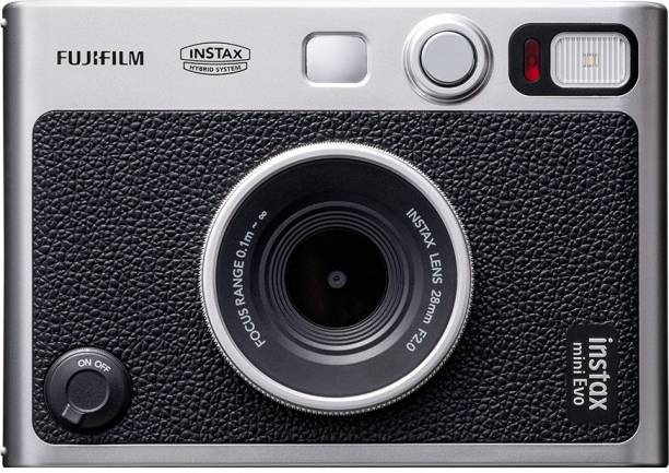 FUJIFILM Instax Mini Evo Hybrid Camera Premium Edition Instant Camera