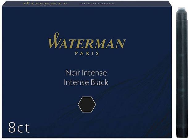 Waterman FOUNTAIN PEN INK CARTRIDGES 8N – INTENSE BLACK Ink Cartridge