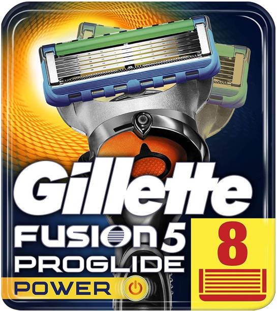 Gillette Fusion Proglide Power-8 ( Imported ) 5 Anti-Fr...