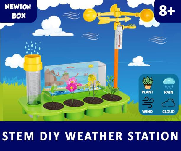 Little Olive Newton Box Weather Station experiment kit |Toys for boys and girls aged 8+ years