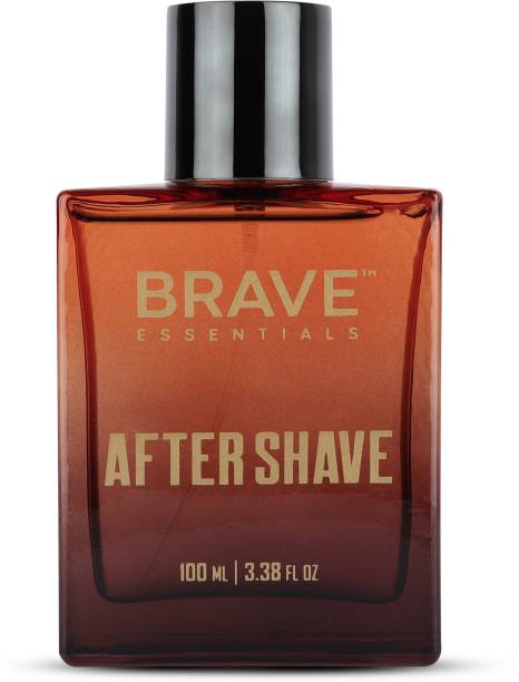 Brave Essentials After Shave with Aloe Vera & Menthol | Soothe & Protect Aftershave Cuts, Burns