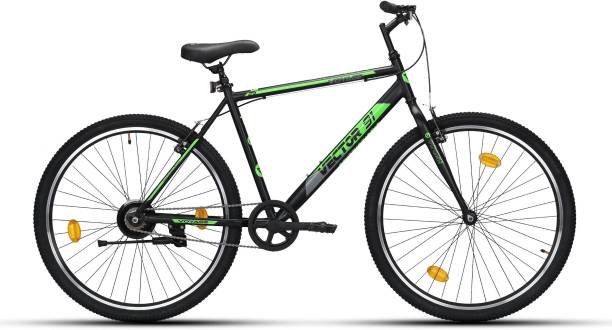 Vector 91 Voyage 29T Black Green Hybrid cycle 29 T Hybrid Cycle/City Bike