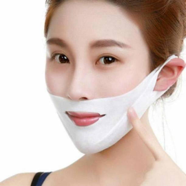 Getmecraft V Line Lifting Face Mask, Double Chin Reducer Mask V Shaped Slimming Face Mask  Face Shaping Mask