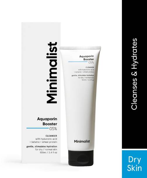 Minimalist 5% Aquaporin Booster  with Hyaluronic Acid for Dry Skin Face Wash