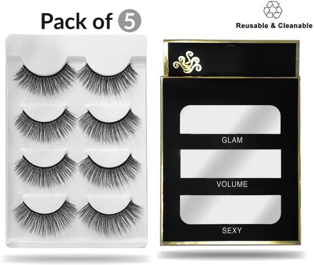 CellFAther False Eyelashes 3D Faux Mink Lashes Natural Look Styling Waterproof Eyelash Day and Night