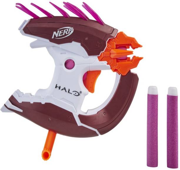 Nerf MicroShots Halo Needler with Mini Dart-Firing Blaster and 2 Dart ,For Kids Guns & Darts
