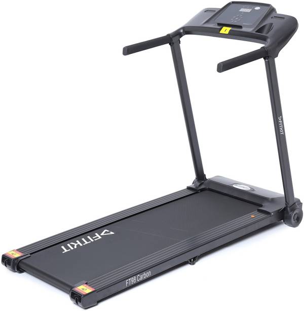 FITKIT FT98 Carbon (2HP Peak Power) Motorized with Free Installation Services Treadmill