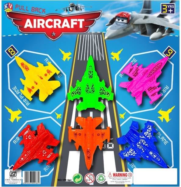 ODDEVEN Aircraft Toy With Pull Back