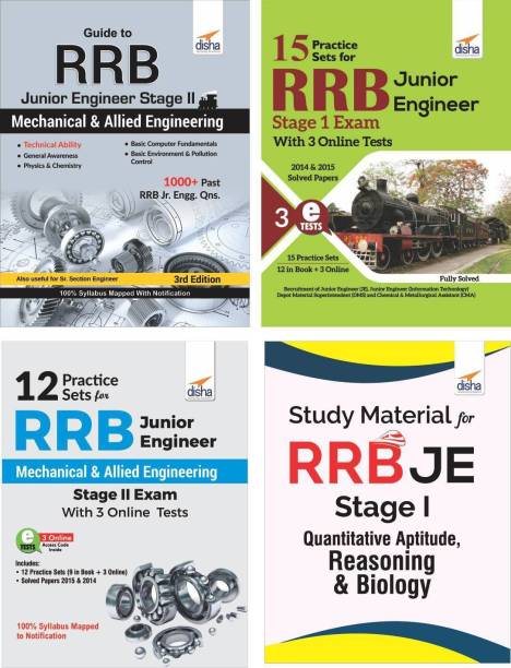 RRB Junior Engineer Study Package for Stage I & II Mechanical & Allied Engineering