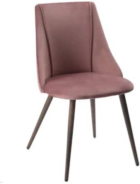Lakdi - The Furniture Co. Fabric Upholstery Dining Chair with Wooden Frame Base Engineered Wood Dining Chair