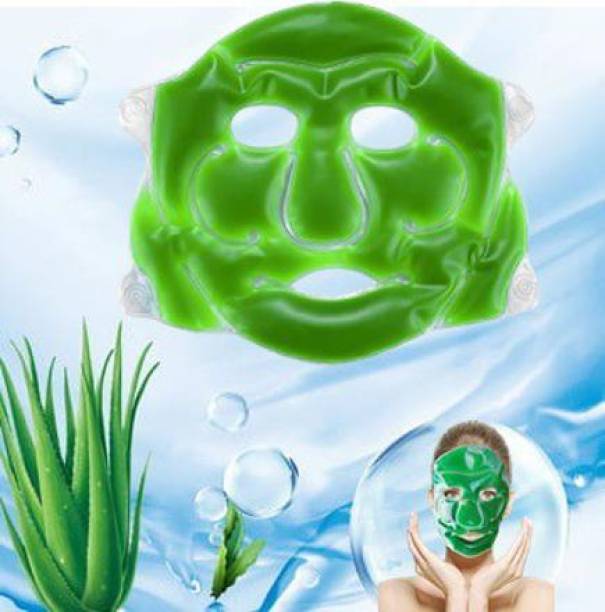 Express Hub AELO VERA BASED GREEN GEL FACE MASK COLD + HOT  Face Shaping Mask